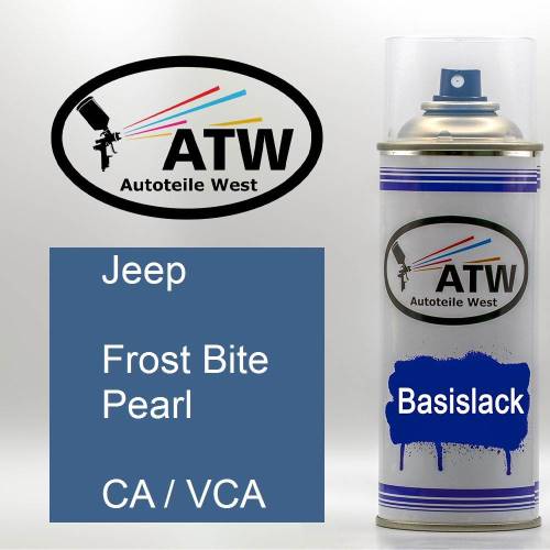 Jeep, Frost Bite Pearl, CA / VCA: 400ml Sprühdose, von ATW Autoteile West.